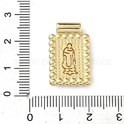 Colgantes de perlas de latón y plástico&nbsp;KK-L269-01G-02