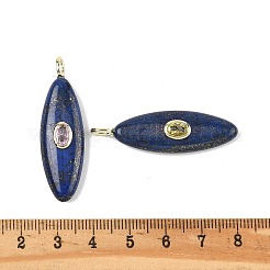 Gefärbt natürliche Lapislazuli Anhänger&nbsp;G-D357-01F