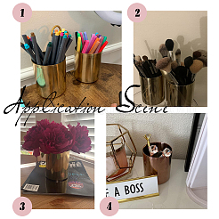 Чашки для свечей из нержавеющей стали AJEW-WH0155-21A