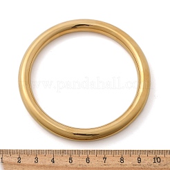 Простые браслеты из нержавеющей стали 304 для женщин&nbsp;BJEW-K271-01G