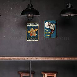 Metall-Eisen-Schild-Plakat&nbsp;AJEW-WH0157-399
