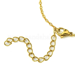 Chaînes de câble en laiton pavé de zircone cubique&nbsp;BJEW-JB10820