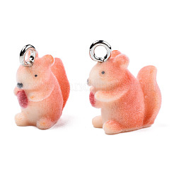 Кулоны из флокированной смолы RESI-N032-05