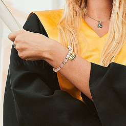 100 pz 5 colori stagione di laurea stile tibetano pendente in lega di zinco&nbsp;FIND-SP0005-24