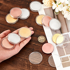 12 шт. 3-х цветная железная памятная монета AJEW-PH0011-86