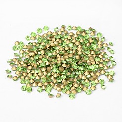 Strass de grade A de dos en plaqué de diamand en verre&nbsp;RGLA-SS10-009