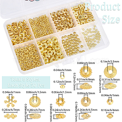 400 kit de accesorios de cuentas espaciadoras de aleación y latón de 8 estilos&nbsp;DIY-PA0001-92