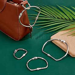 8 шт. 4 стиля железный винтовой карабин с замком-подвеской&nbsp;FIND-FH0014-46