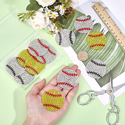 12 шт. 3-х цветные стеклянные стразы горячей фиксации&nbsp;DIY-ME0001-97