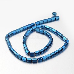 Electroplate non magnetici ematite sintetico fili di perline&nbsp;G-F300-38A-05