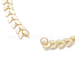 Изготовление браслета из звеньев цепи из латуни толщиной 6 мм&nbsp;AJEW-JB01432