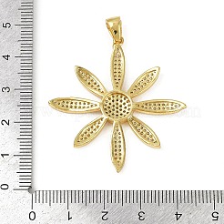 Латунные микро проложить кубического циркония подвески KK-M322-27G