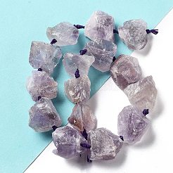 Необработанные грубые нити натурального аметиста G-J388-A02-01