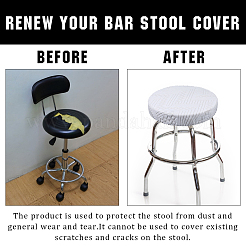 Бархатный эластичный чехол для обеденного стула AJEW-WH20006-275A