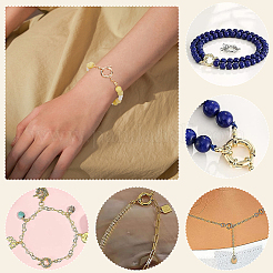 10 шт. пружинные кольцевые застежки из нержавеющей стали 304 STAS-PH0005-15