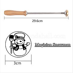 Estampage gaufrage soudure laiton avec tampon&nbsp;AJEW-WH0113-15-35