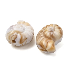 Cuentas de imitación de piedras preciosas acrílicas opacas&nbsp;SACR-K005-08C