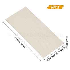 Электрическая басовая панель из неокрашенного дерева WOOD-WH0025-27