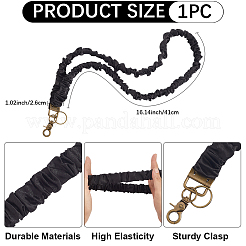 1 sangle de téléphone portable en polyester&nbsp;HJEW-CP0001-28B