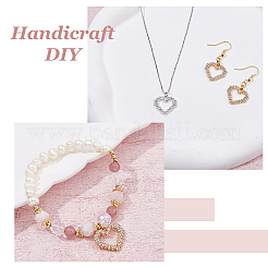 40 шт. 2-х цветные подвески из сплава со стразами ALRI-FH0001-20