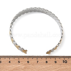 304 Edelstahl-Armreife für Damen&nbsp;BJEW-D466-02GP