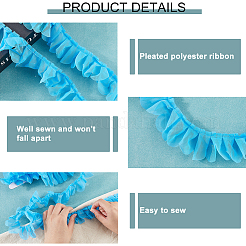 10м плиссированная полиэстеровая лента&nbsp;OCOR-CY0002-27B