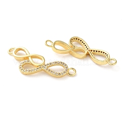 Placcatura in ottone con micro pavé di zirconi cubici&nbsp;KK-C084-23C-G