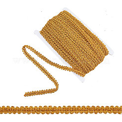 Отделка плетеным кружевом из полиэстера длиной 25 м.&nbsp;OCOR-PH0003-86B-02