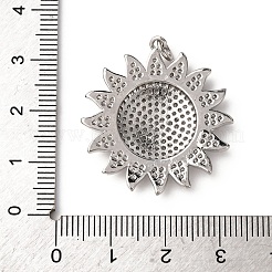 Латунные микро проложить кубического циркония подвески&nbsp;LS-KK-A264-01P