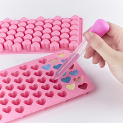 Формы для помадки в форме сердца&nbsp;DIY-CP0002-51