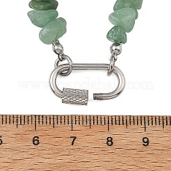 Collane di perline con schegge di pietre preziose naturali&nbsp;NJEW-JN06393