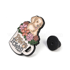 Разноцветные эмалированные значки «Сила лап»&nbsp;JEWB-L027-04EB-02