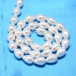 Жемчужные бусы BSHE-L015-8x11-01