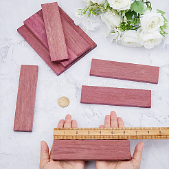 Rechteckiges Holz-Bastelzubehör&nbsp;DIY-WH0591-304A