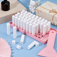 Kits de fabrication de baume à lèvres avec plateau de remplissage et spatule&nbsp;AJEW-WH0696-870B