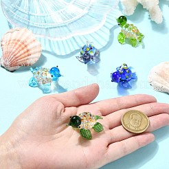 5 шт. 5-цветные подвески и дисплеи ручной работы в стиле лэмпворк&nbsp;LAMP-CJ0002-26