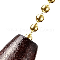 Подвесные украшения из натурального дерева&nbsp;FIND-WH0065-14