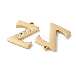 Echte 14 Karat vergoldete Anhänger aus 304er Edelstahl&nbsp;STAS-L022-157G-Z