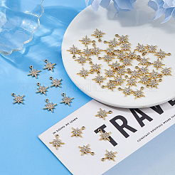 Подвески со стразами из сплава FIND-DC0007-51