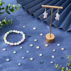 240 шт. 3 вида непрозрачных смоляных бусин&nbsp;RESI-SC0036-64