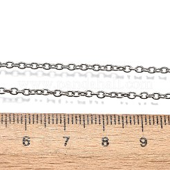 Изготовление ожерелий из цепей из нержавеющей стали 304&nbsp;X-STAS-P045-01P