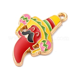 Подвески из эмали и сплава&nbsp;FIND-M060-23E-G