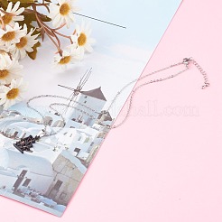 Colliers pendentifs en alliage émail pour halloween&nbsp;NJEW-JN03342