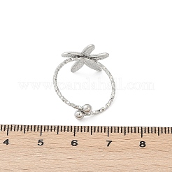 Offene Manschettenringe aus Edelstahl 304&nbsp;RJEW-D306-02P