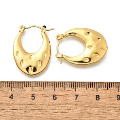 Серьги-кольца из нержавеющей стали 304 для женщин&nbsp;EJEW-L296-064G