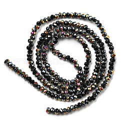 Стеклянные бусины с гальваническим покрытием &nbsp;EGLA-F149-HP-03