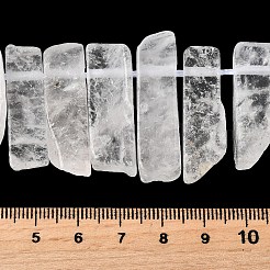 Природных кристаллов кварца бисер нитей G-S386-D01