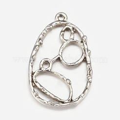 Pendente in lega stile tibetano&nbsp;PALLOY-EA10905Y-AS-NF