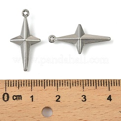 Подвески из нержавеющей стали 304. Звездный шарм STAS-A190-04P