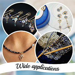 20 шт. подвесные украшения на тему сглаза HJEW-PH0001-77